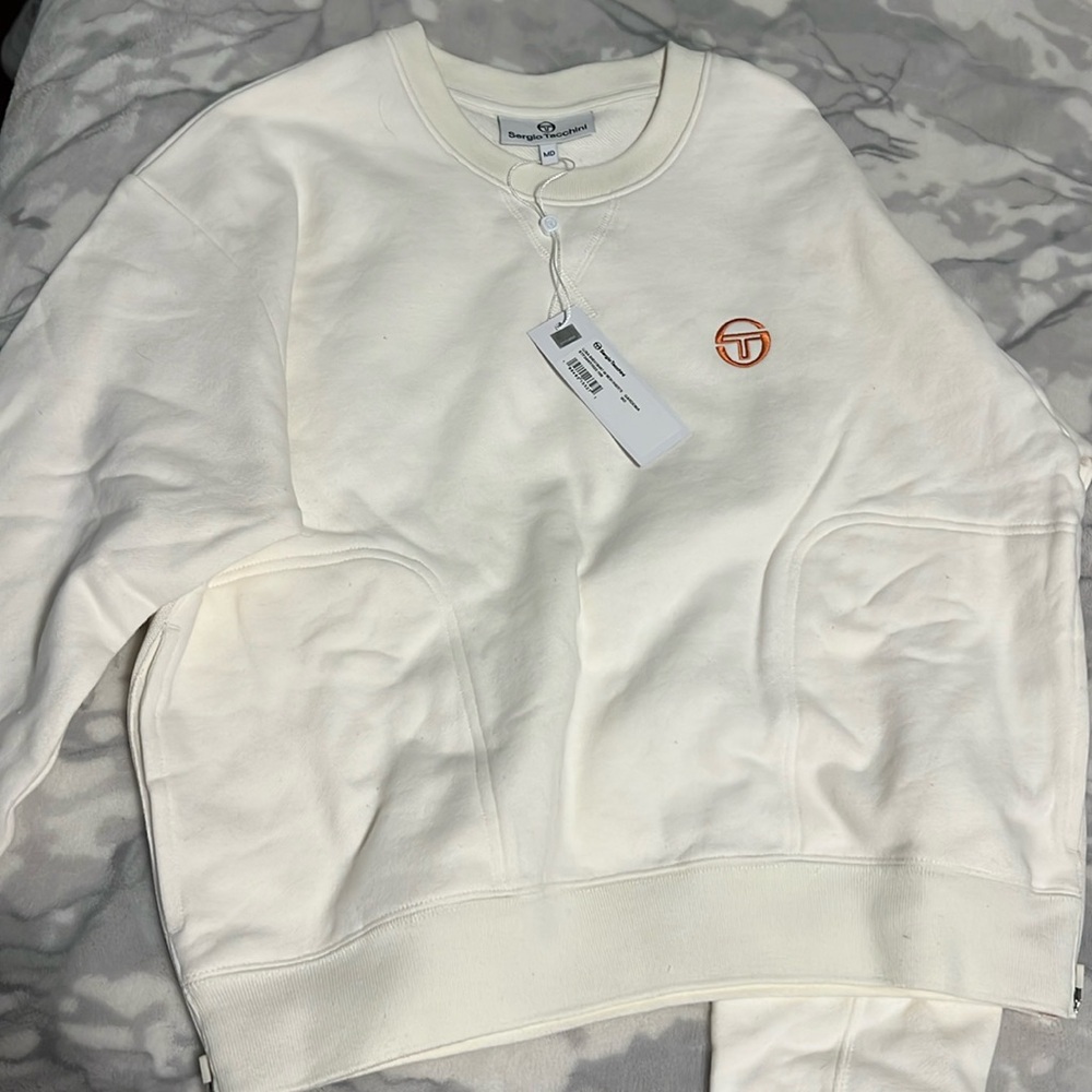 Sergio Tacchini Sweater in Gardenia size medium